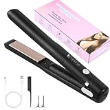 Alaoo 2 in 1 Schnurloser Haarglätter & Lockenwickler, 4 Temperatureinstellungen,...