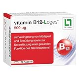 Vitamin B12-loges 500 µg Kapseln 120 stk