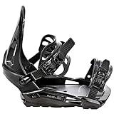 RAVEN Snowboard Bindung s200 oder s230 (M/L (40-47), s230 Black)