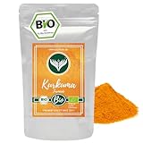 Azafran BIO Kurkuma Pulver - Premium Kurkumawurzel gemahlen 250g