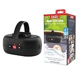 ZAZU Robby Kinderwagenschaukler - Automat. Babywippe, Verstellbare Stärke, 40-Min Timer,...