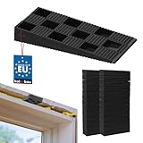 KOTARBAU® 50er Set Montagekeile Kunststoff 94 x 44 x 14 mm für Fenster Türen Türzarge...