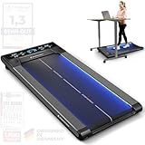 sWalk Walking Pad Laufband mit LED - Deutsche Qualitätsmarke - 1-6 km/h...