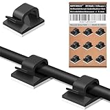 SZFUDIGO kabelhalter，50 PCS kabelhalter selbstklebend wand kabelführung cable holder...