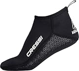 CRESSI Aqua Grip Neoprene Socks 3mm XL - Unisex Neopren Doppelt gefüttert...