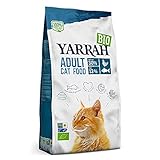 Yarrah Bio Katzenfutter trocken | Hochwertiges Premium Trockenfutter für Katzen...