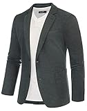 PJ PAUL JONES Herren Blazer Regular Fit 2 Knöpfe Sakko Sportlich Modern Business...