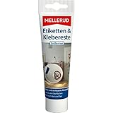 MELLERUD Etiketten & Klebereste Entferner | 1 x 75ml | Wirkungsvolles...