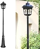 230cm Außenlaternenleuchte Aluminiumsäulensäulenleuchte Gartenweg Säulenleuchte...