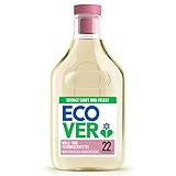 Ecover Flüssigwaschmittel für empfindliche Textilien, Ecover Waschmittel, schont Wolle...