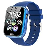 Smartwatch Kinder - Smart Watch Telefon für Kinderuhr Mädchen Jungen mit Spiele...