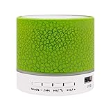 Ruiqas Drahtloser Bluetooth- Lautsprecher mit Tiefer Bass Und Lauter Stereo- Ton Tragbarer...
