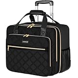 Ytonet Business Trolley Damen, Laptop Trolley 17,3 Zoll Laptop, Laptoptasche mit...
