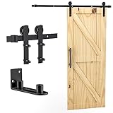 Signstek Schiebetür Komplettset - Holzschiebetür Scheunentür Schiebetürbeschlag für...