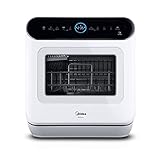 Midea ST 5.31 Mini Geschirrspüler 42cm freistehender Tischgeschirrspüler mit Wifi...