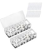 Kabel Organizer Box 8 Fächer Kabel 2 Stücke Organizer Schreibtisch mit 20 Kabelbindern...