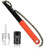 TBoonor Fahrrad Kettenpeitsche Ritzelabnehmer Cassette Lockring Tool Zahnkranzabzieher...