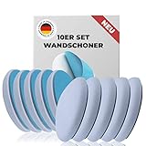 Türpuffer Wandschoner selbstklebend Weiß [10 Stück] - Made in Germany - Dämpfer für...