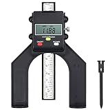 Proster Digitales Tiefenmessgerät 80mm / 3.14in Digitales Höhenmessgerät mit...