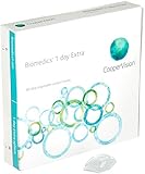 Biomedics 1 day Extra sphere, Tageslinsen weich, 90 Stück / BC 8.60 mm / DIA...