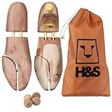 H&S 2x Schuhspanner aus Zedernholz für Herren und Damen - Schuhdehner Schuhweiter...