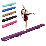 FBSPORT 270CM Faltender Schwebebalken, Gymnastik Balance Balken, Gymnastikboden Balken,...
