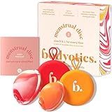 Wiederverwendbare Periodenscheibe, bis zu 12 Stunden, nachhaltige Menstruationsscheibe als...