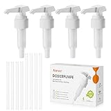Aieve 4 STK. Dosierpumpe kompatibel mit Best B. Nutrition Vital Drink, Ersatz Sirup Pumpe...