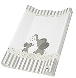 Rotho Babydesign Keil-Wickelauflage, Ab 0 Monate, Modern Elephants, Bella Bambina,...