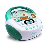 Metronic 477147 CD-MP3-Player Forest Kinder mit USB-Port und Audio-Eingang,...