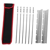 Hemobllo 1 Satz Grillbesteck Kebab-sticks Kabob-sticks Metallspieße Zum Grillen...