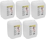 5x 5 L = 25 L Eurolite Smoke Nebel-Fluid, B (Basic) Nebelfluid für...