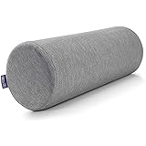 DYNMC you Bequeme Nackenrolle mit Bezug aus weichem Bambus, Oeko-TEX - Memory Foam Kissen...