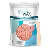 My Skin WAX - Waxing perlen 800g, Hypoallergen, Ohne Streifen, Wachsperlen Haarentfernung...