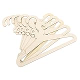 Vaguelly 5Stücke Kleiderbügel Aus Holz Im Cartoon Tierdesign DIY Babykleiderbügel Für...