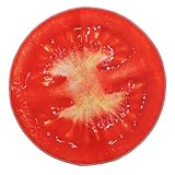 Cabilock Runde Fußmatte Runder Teppich Fußdecke Bodenmatte Fruchtteppich Rot