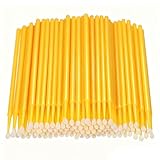 Xyembu 100 Stück Lacktupfer Auto Set Microfiber Tip Lack Tupfer Lackpinsel Lack Tupfer...