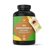 Bio Bockshornklee Kapseln - 360 vegane Bockshornkleesamen Kapseln - Hochdosiert: 2.600mg...