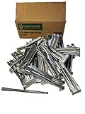 A-M Gutter Guard - 12,7 cm K-Stil Dachrinnenaufhänger – robuste, versteckte...