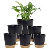 Homeuouz 6 Packs Blumentopf Selbstbewässernd, 20.3/17.8/16.5/15.2/14/12.7cm...