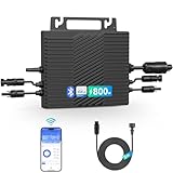 iRnergy Mikrowechselrichter 800 W, PV Wechselrichter Balkonkraftwerk Micro Wechselrichter...
