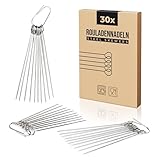 Van Henry Edelstahl Rouladennadeln Rouladenspieße 11 cm - Fleischnadel für...