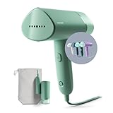 Philips 3000-Serie Tragbarer Dampfglätter - 1000 W, Kompakt und Faltbar, 100ml Wassertank...