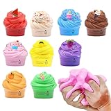 Schleim Spielzeug – 9 Stück mit Fruchtduft, Nicht klebend – sensorisches...