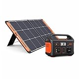 Jackery Solargenerator 500, 518WH Tragbare Powerstation mit SolarSaga 100W Solarpanel,...
