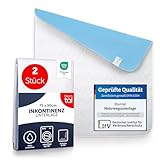 Blumtal® Inkontinenzunterlage waschbar 75x90 cm - Betteinlage für Babys - OEKO-TEX...