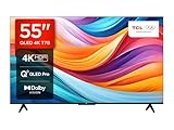 TCL 55T7B 55-Zoll QLED Pro Fernseher, 4K Ultra HD, HDR Pro, Smart TV...