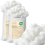 EVE Textile® 1 kg Füllwatte für Kissen; Flauschiges Füllmaterial & Stopfmaterial;...