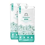 Amazon-Marke: Mama Bear Ultra Dry Windeln Größe 6 (15+ kg) - MONATSBOX, Weiß, 140...
