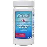 Bayrol Cristal Aktivsauerstoff Granulat 1,0 kg - Sauerstoff Granulat zur chlorfreien...